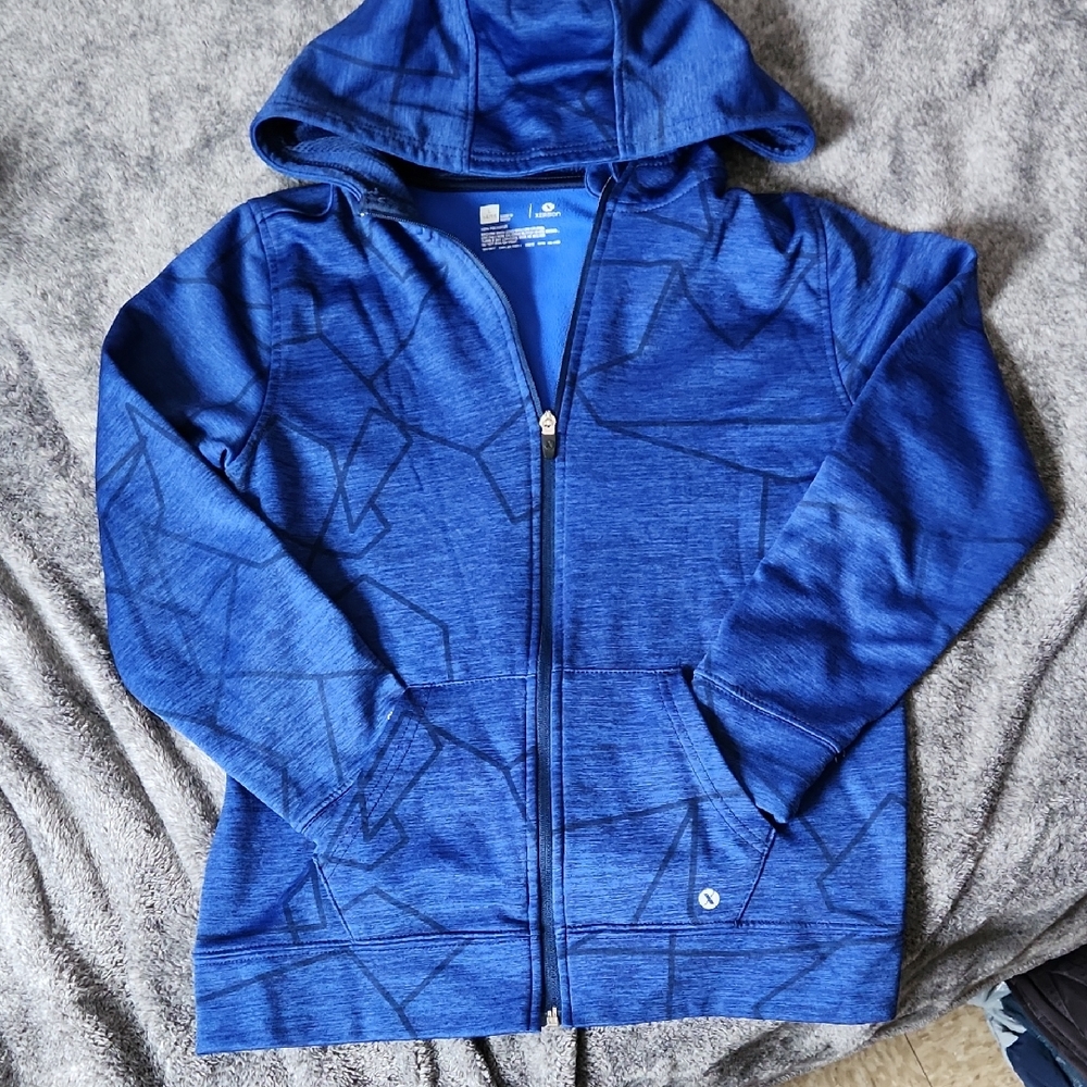 Xersion Navy Blue Kids Hoodie